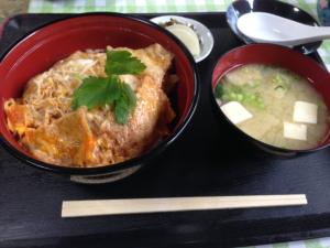 うえだ屋の南関あげ丼画像