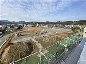 令和2年12月 増築棟建設予定地の画像